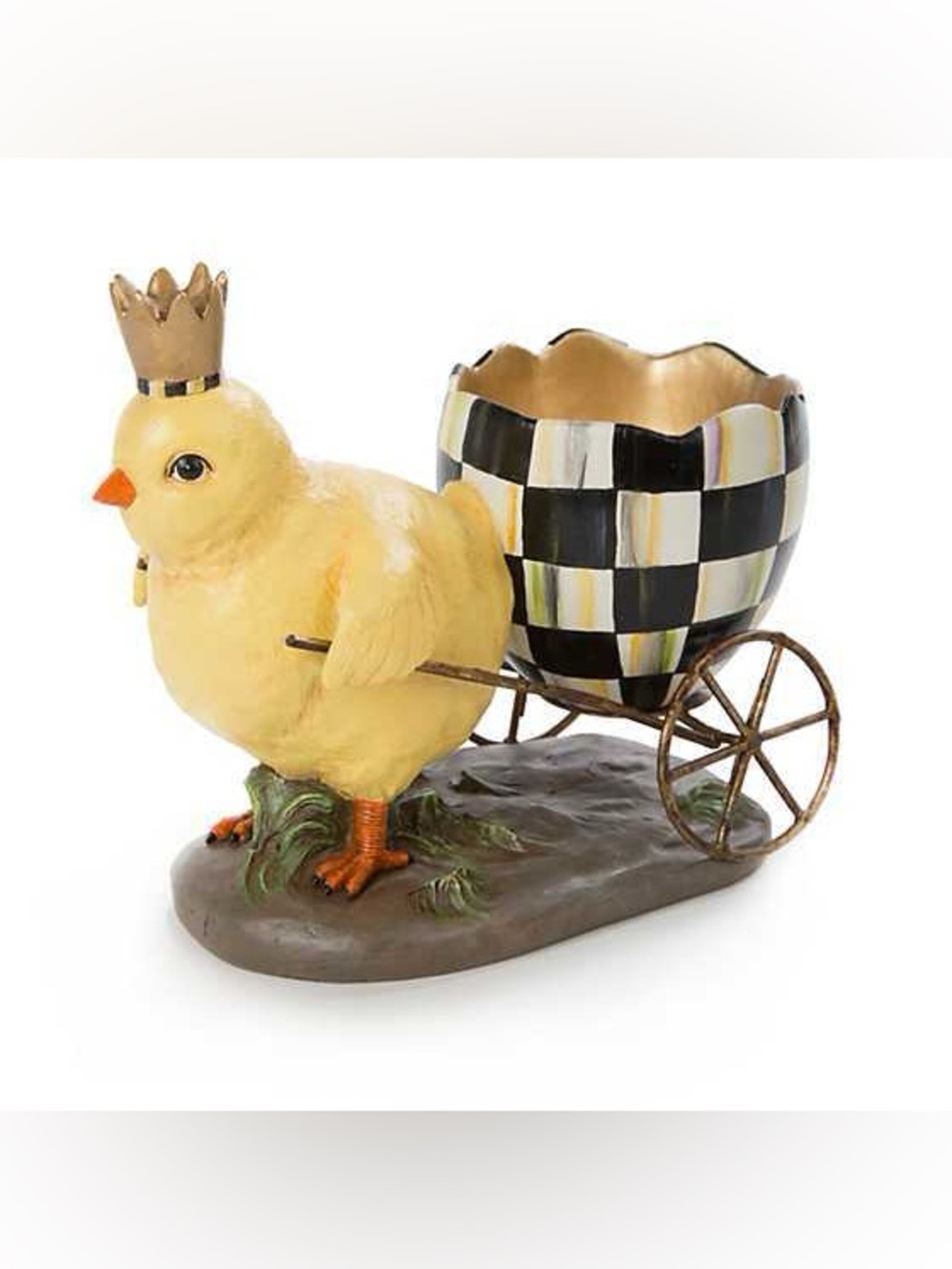 MACKENZIE-CHILDS | “Which Came First?’ Baby Chick Figurine